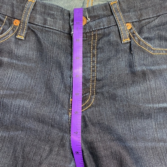 7 for all mankind Lexie Kimmie Bootcut blue Jeans size 26 - Picture 7 of 9